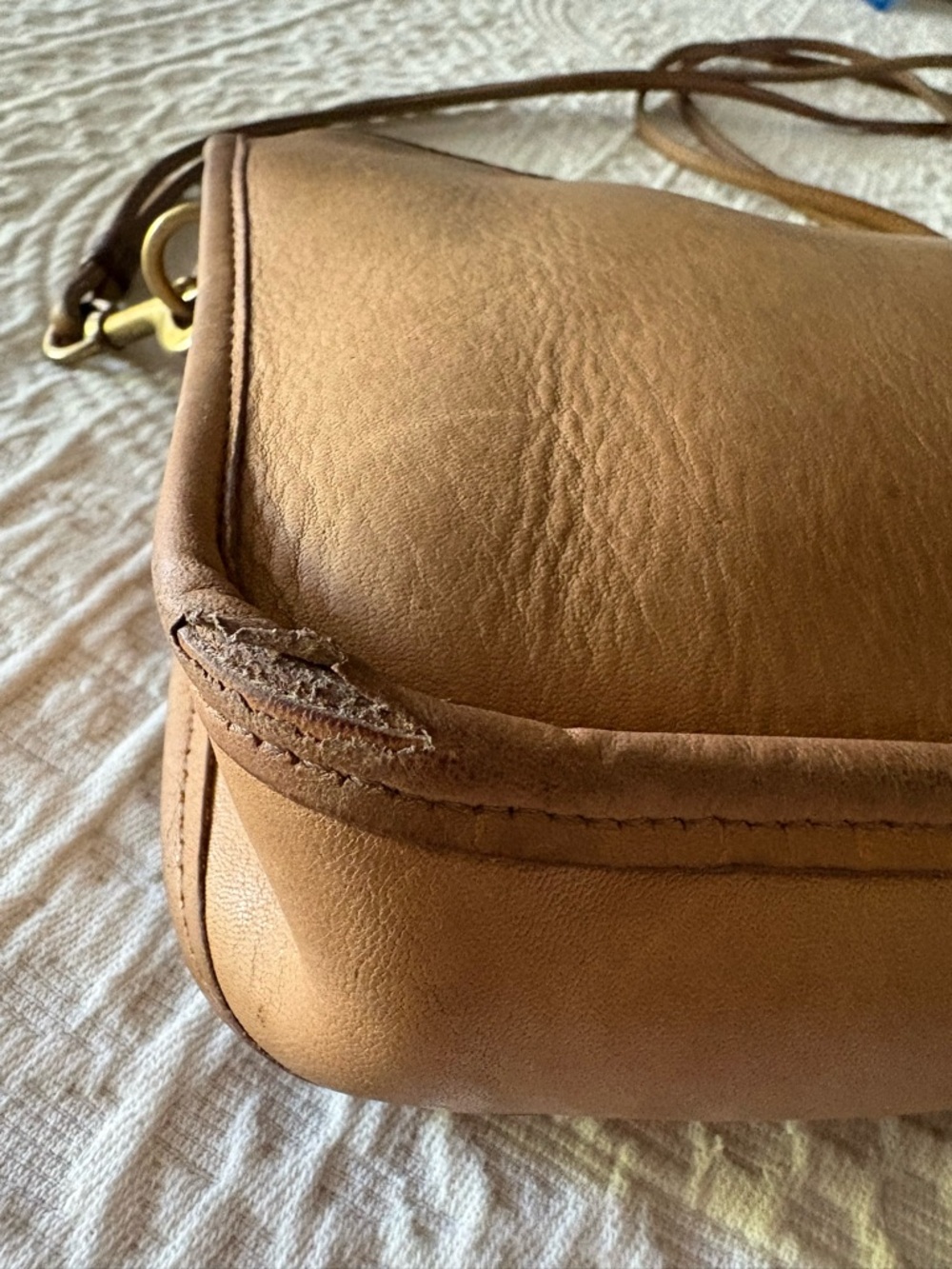 SOLD VTG Coach basic bag - Picture 6 of 14